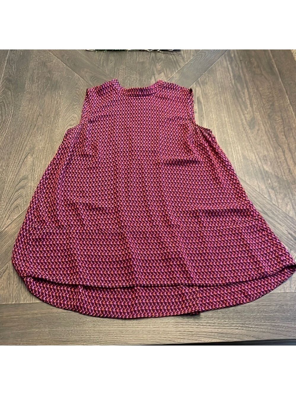 Halogen Tunic Tank Top Medium Retro